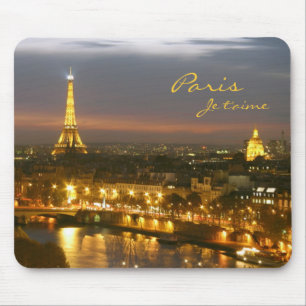 Tapis De Souris Paris la nuit