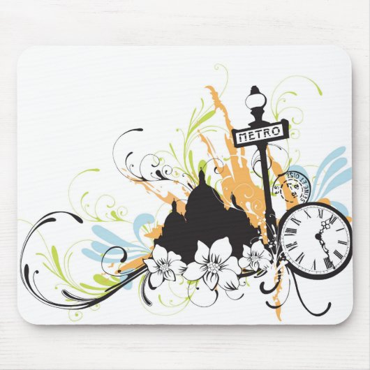 Tapis De Souris Paris Mousepad (Devant)