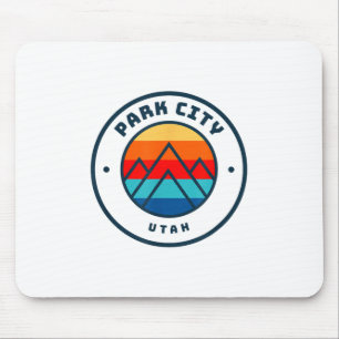 Tapis De Souris Park City Utah Ski Snowboard Ski Famille Voyage