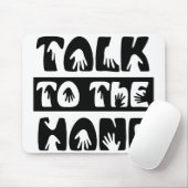 Tapis De Souris Parler À La Main (Avec souris)