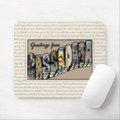 Tapis De Souris Parole de Cassadaga Clairaudience  (Avec souris)