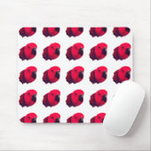 TAPIS DE SOURIS PARROIS ROUGE MOUSEPAD (Avec souris)