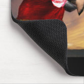 TAPIS DE SOURIS PARROS HYPER /ARA ROUGE ET BLEU (Coin)