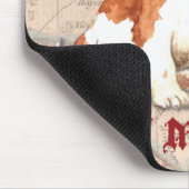 Tapis De Souris Parson Russell Pirate (Coin)