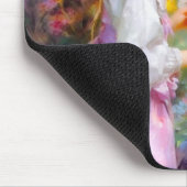 Tapis De Souris Partager Roses et amitié (Coin)