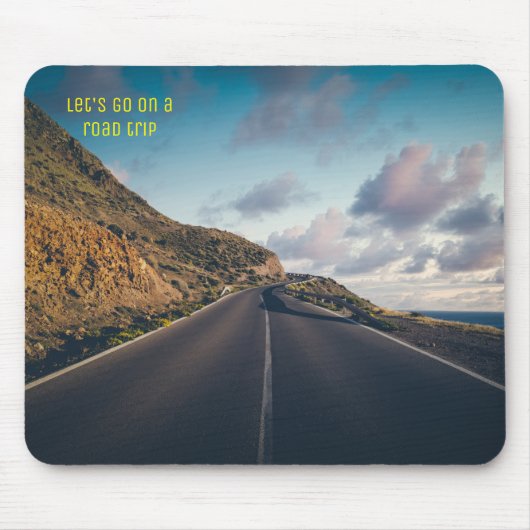 Tapis De Souris Partez pour l'aventure  (Devant)