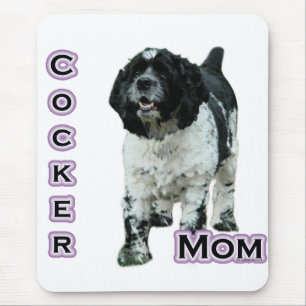 Tapis De Souris Parti Cocker Spaniel Maman; Maman de Cocker Spanie