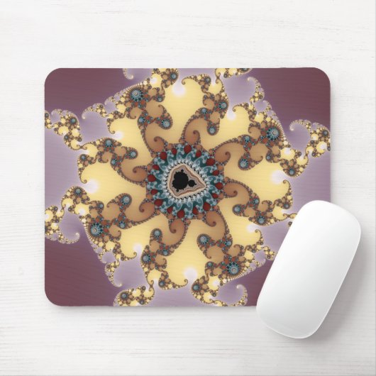 Tapis De Souris Particule atomique - Mousepad fracturé (Avec souris)