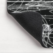 Tapis De Souris Particules foncées (Coin)