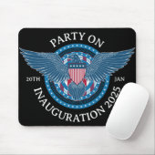 Tapis De Souris Partie À L'Inauguration 2025 (Avec souris)