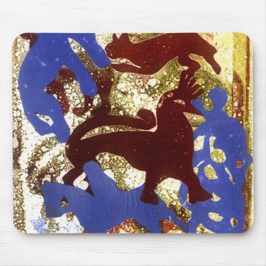 Tapis De Souris Partie de poule (Devant)
