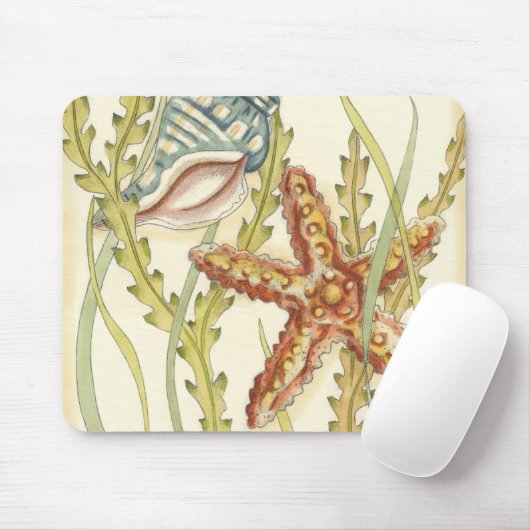 Tapis De Souris Partie Shell multicolore (Avec souris)