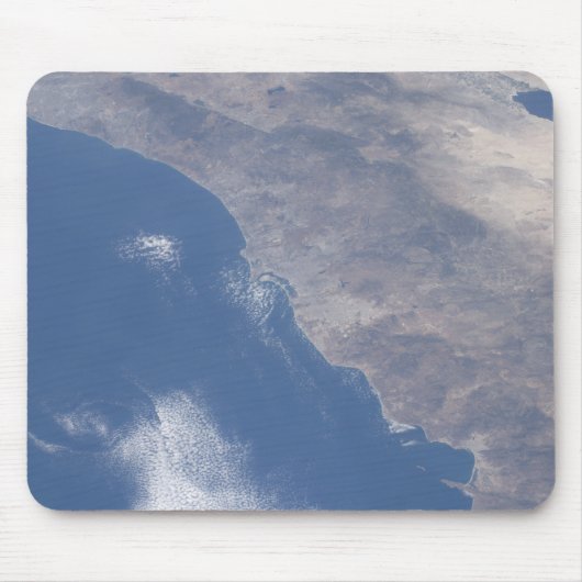 Tapis De Souris Partie sud de la Californie vue depuis l'espace (Devant)