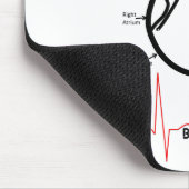 Tapis De Souris Parties du corps -- Coeur humain (Coin)