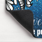 Tapis De Souris Parties scintillant Bleue Boss Néanmoins Elle Pers (Coin)