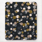 Tapis De Souris Parties scintillant Confetti Peach, Maple, Grey an (Devant)