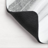 Tapis De Souris Parties scintillant cool Marbre blanc en argent (Coin)