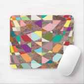 Tapis De Souris Parties scintillant de couleurs Abstraites (Avec souris)