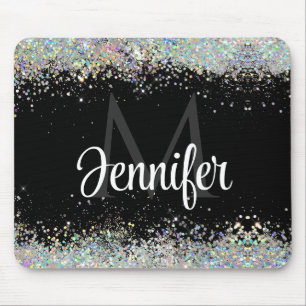 Tapis De Souris Parties scintillant d'or holographique brillant Mo
