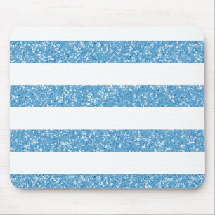 Tapis De Souris Parties scintillant étincelante Stripes Mousepad
