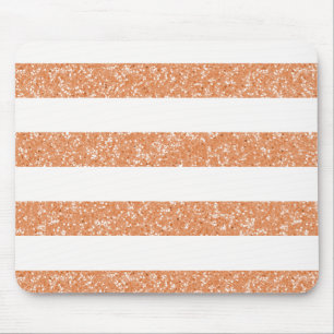 Tapis De Souris Parties scintillant étincelante Stripes Mousepad