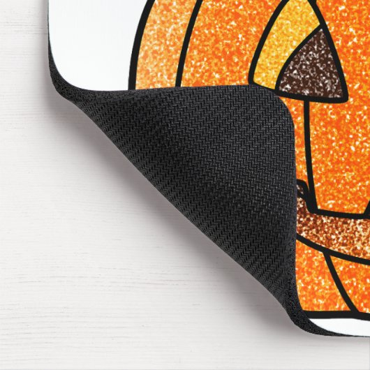 Tapis De Souris Parties scintillant Jack O'Lantern (Coin)