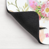 Tapis De Souris Parties scintillant Or rose Unicorn Visage tendanc (Coin)