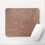 Tapis De Souris Parties scintillant rose or rose<br><div class="desc">Éclatez votre bureau avec un tapis de souris rose en parties scintillant rose or.</div>