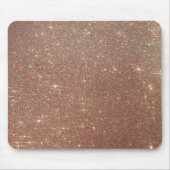 Tapis De Souris Parties scintillant rose or rose (Devant)