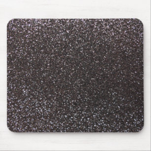 Tapis De Souris Parties scintillantes gris-foncé