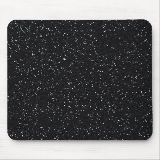 Tapis De Souris Parties scintillantes noires