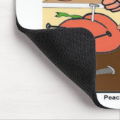 Tapis De Souris Paruline de pêche amusant LTCartoons (Coin)