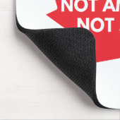 Tapis De Souris Pas Américain, Pas Désolé Pad Souris (Coin)