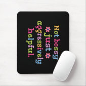 Tapis De Souris Pas autoritaire, juste agressivement serviable (Avec souris)