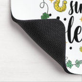 Tapis De Souris Pas chanceux simplement béni St Patrick's Day (Coin)