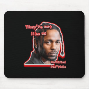 Tapis De Souris Pas comme nous Sticker