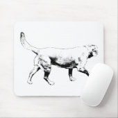 Tapis De Souris pas croisé net (Avec souris)