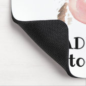 Tapis De Souris Pas d'adultes aujourd'hui drôle Chat (Coin)