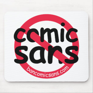 Tapis De Souris Pas de bande dessinée sans mousepad