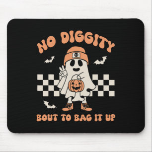 Tapis De Souris Pas De Bout De Diggity Pour L'Enfoncer Ghost Hallo