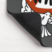 Tapis De Souris Pas de guerre avec la colombe (Coin)