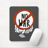 Tapis De Souris Pas de guerre avec la colombe (Avec souris)