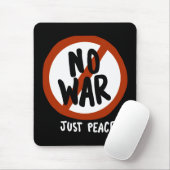 Tapis De Souris Pas de guerre juste la paix (Avec souris)