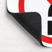 Tapis De Souris Pas de questions (Coin)