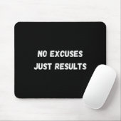 Tapis De Souris Pas d'excuses (Avec souris)