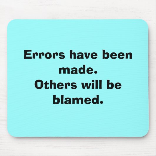 Tapis De Souris Pas je ? (Devant)