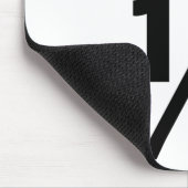 Tapis De Souris Pas la moitié (Coin)