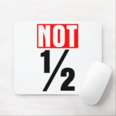 Tapis De Souris Pas la moitié (Avec souris)