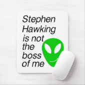 Tapis De Souris Pas le patron de moi (Avec souris)