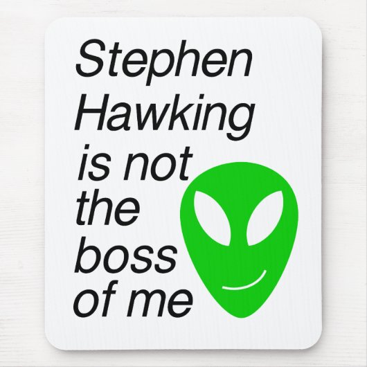 Tapis De Souris Pas le patron de moi (Devant)